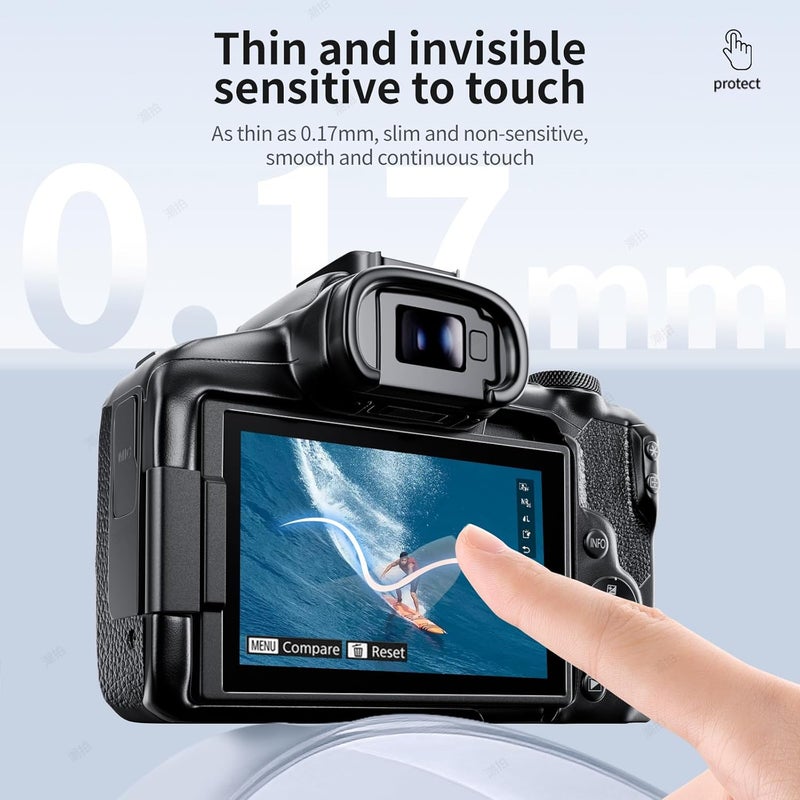 CHAOIP Camera Screen Protector Compatible for Canon G7 X Mark II, G9X Mark II, G9 X, G7X Mark II, G7 X, G5X II, G5 X, 9H Hardness, Anti-Scratch, Anti-Dust, Anti-Bubble, 3-Pack - Image 4
